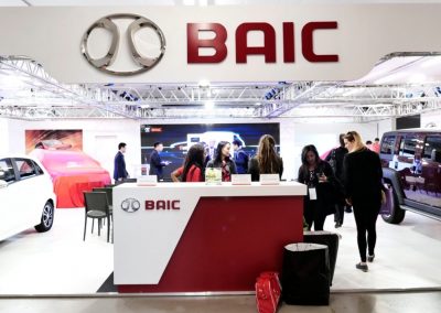 BAIC Festival of Motoring 2017 Exhibition Stand