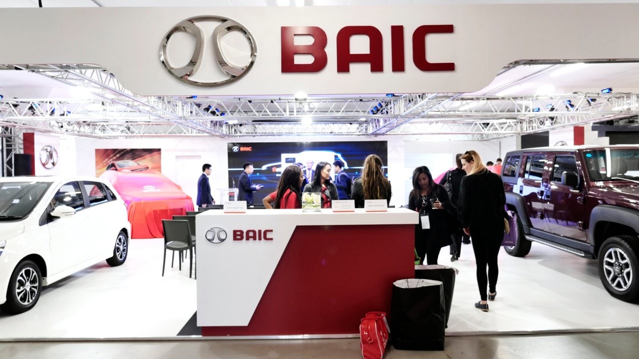 BAIC Festival of Motoring 2017 Exhibition Stand
