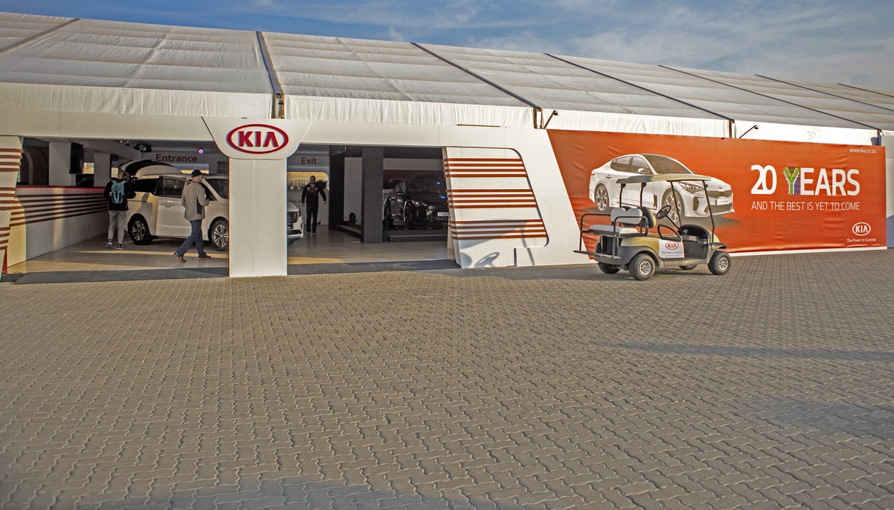 KIA Festival of Motoring 2018 Exhibition Stand