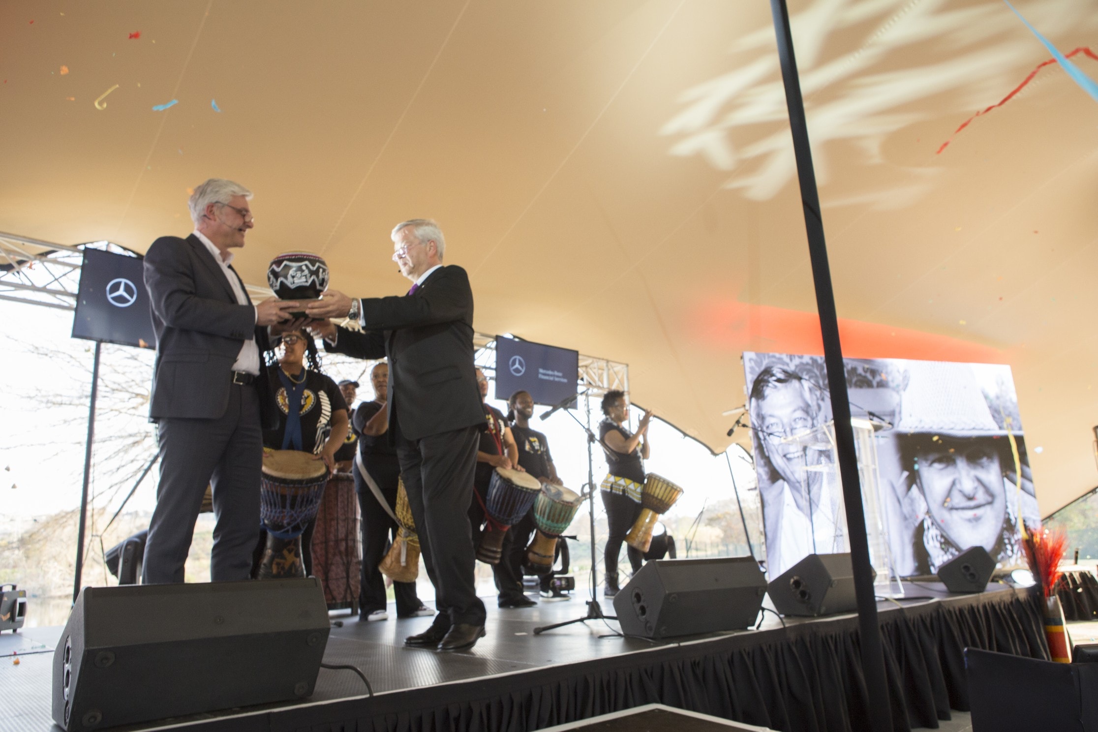 Mercedes-Benz Financial Services CEO Handover event