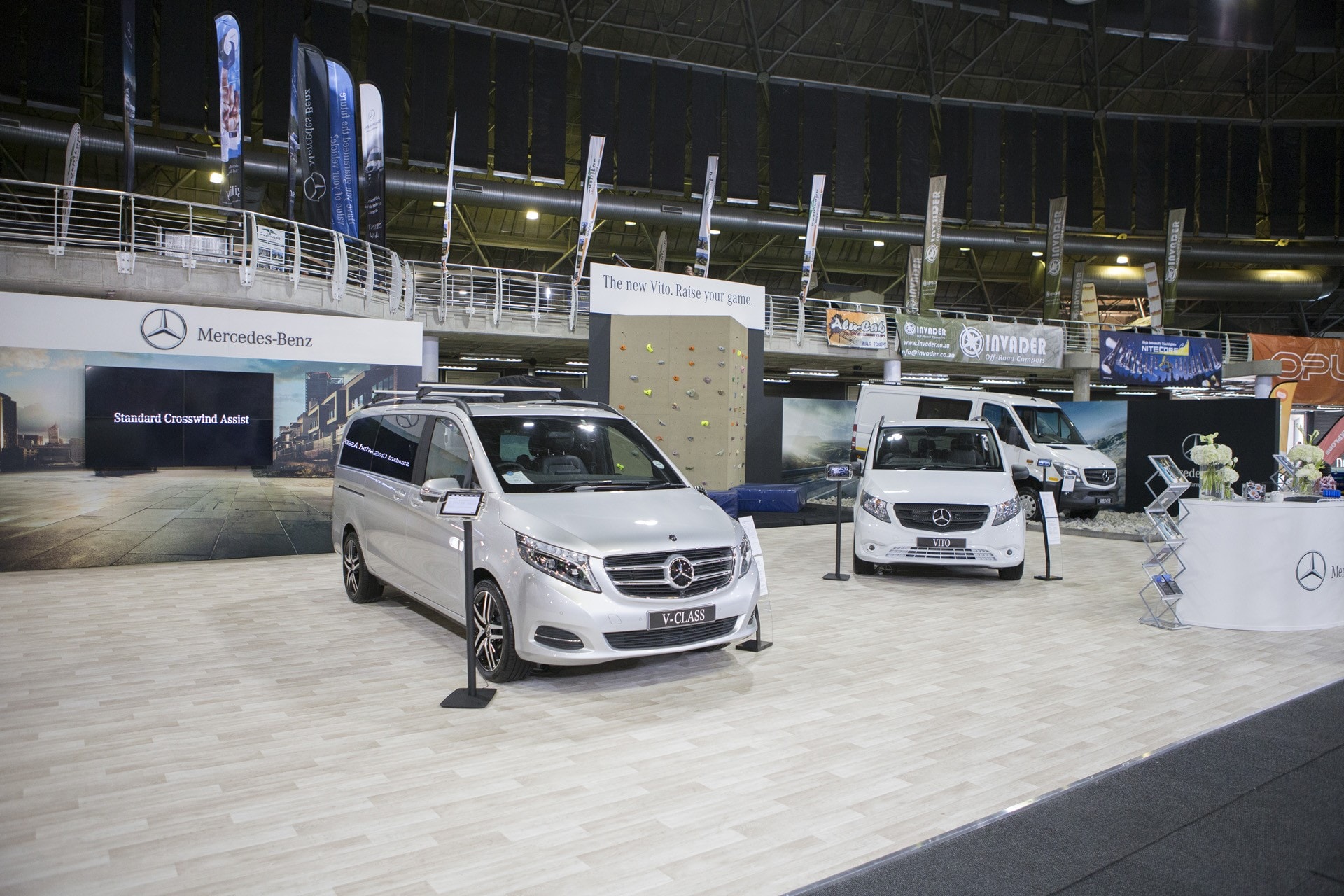 Mercedes-Benz Commercial Vehicles Getaway Stand