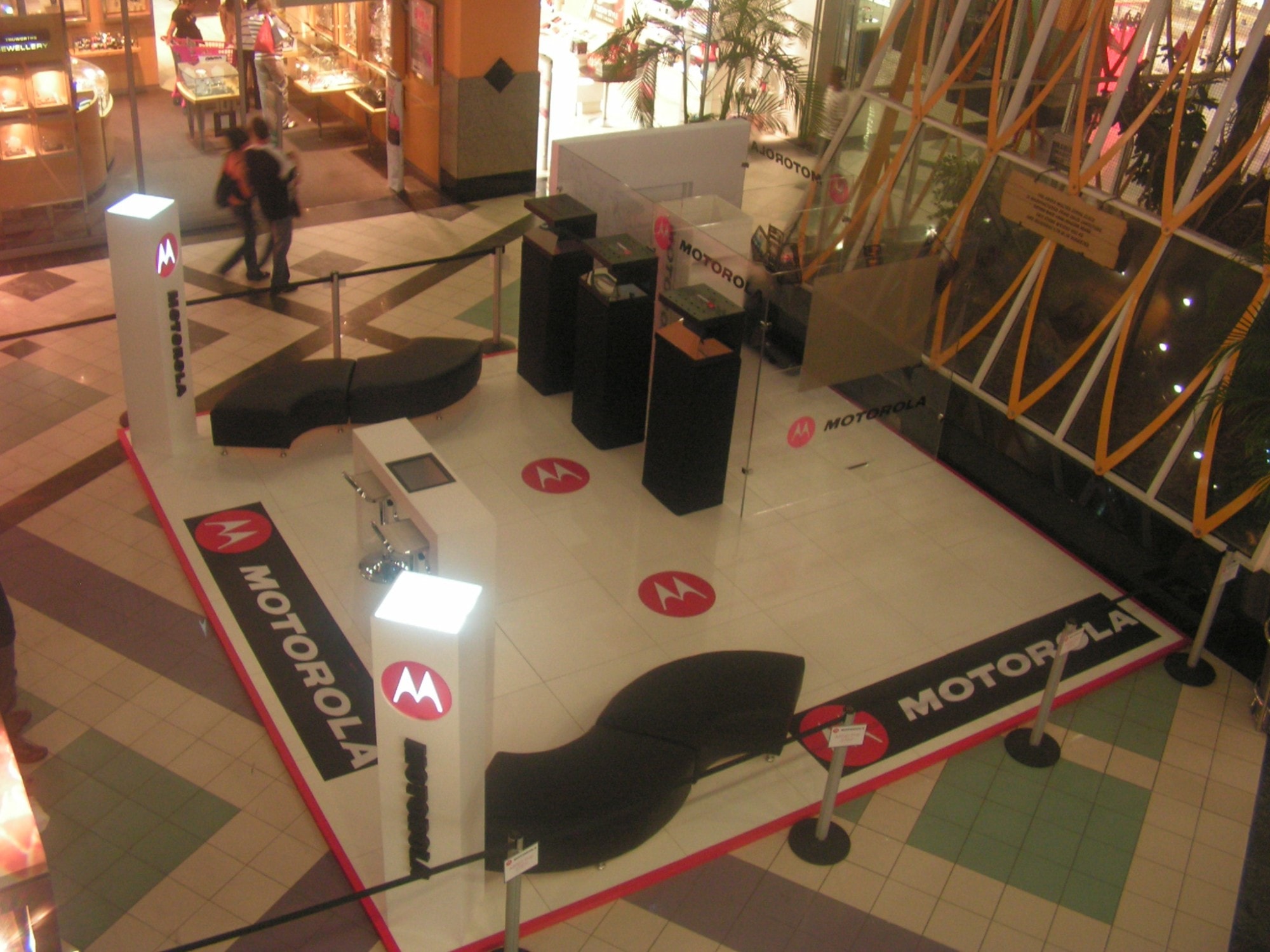 Motorola Brand relaunch in Malls across South Africa