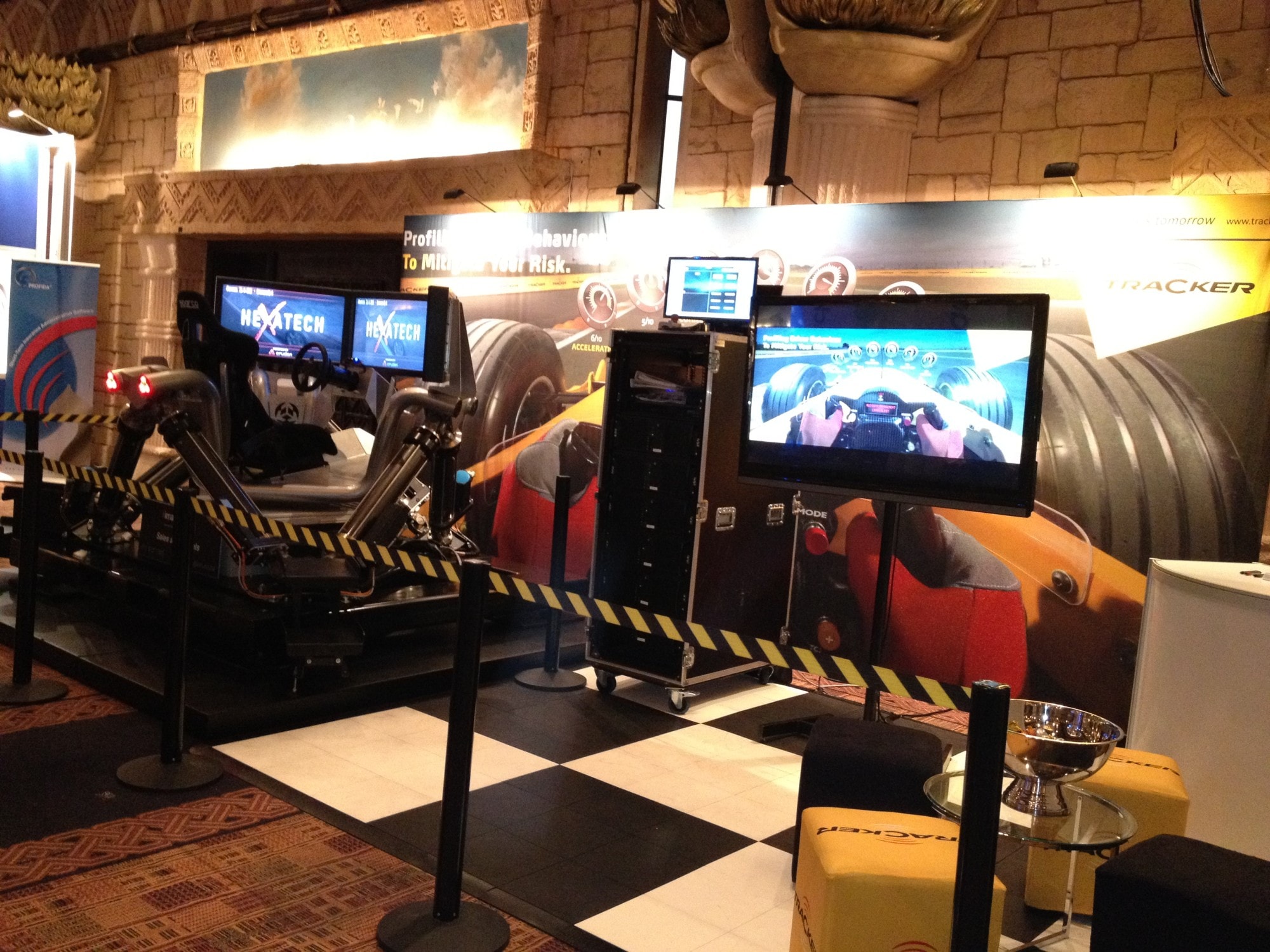 Tracker 4 years of Exhibition stands at IISA Conference, Sun City