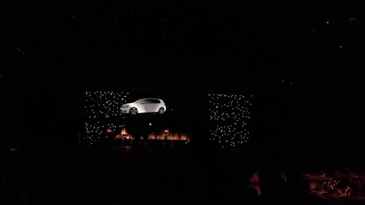 VW Golf GTI Holographic reveal