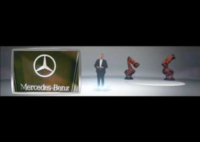 Mercedes-Benz C-Class 3D cinema