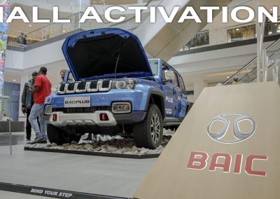 BAIC B40 Plus Mall Activations